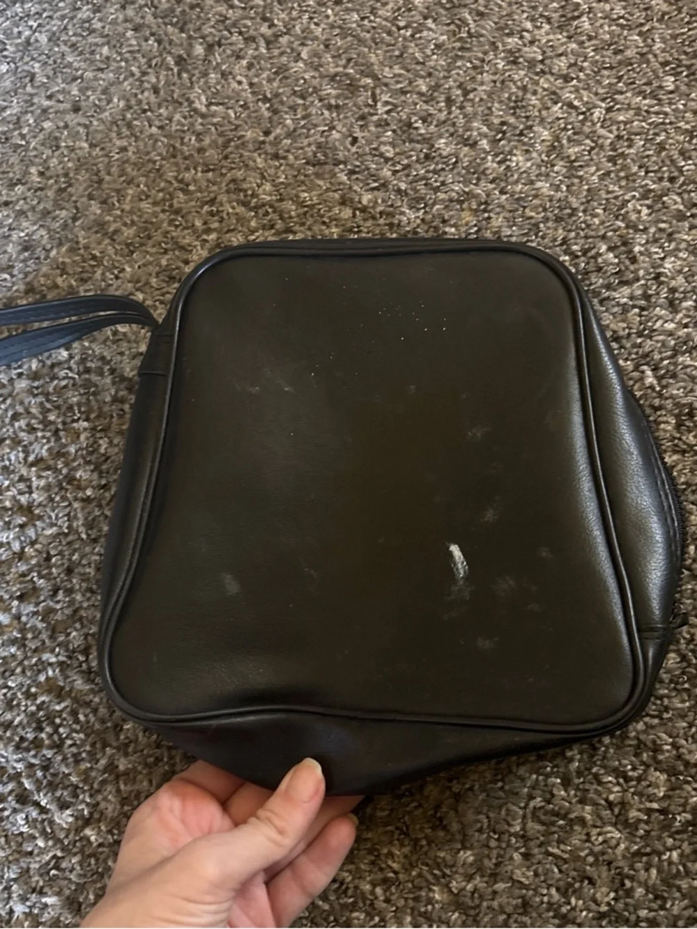 Zip Up Black Camera Case